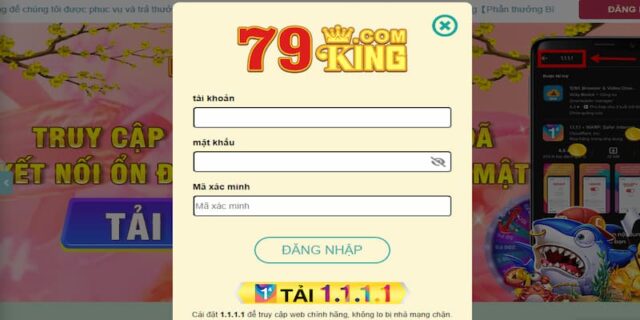Đăng nhập 79king